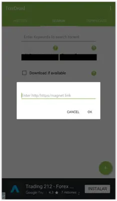 TorrDroid android App screenshot 2