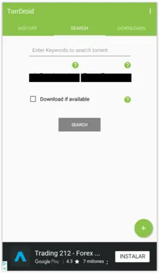 TorrDroid android App screenshot 3