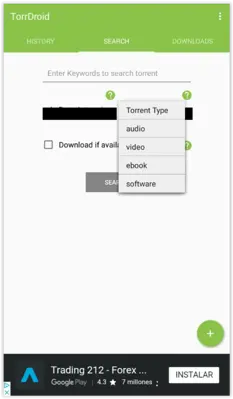 TorrDroid android App screenshot 4